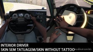 ATS Mod: Skins Driver Hands Without Tattoo TWO Options 1.39 (Image #5)