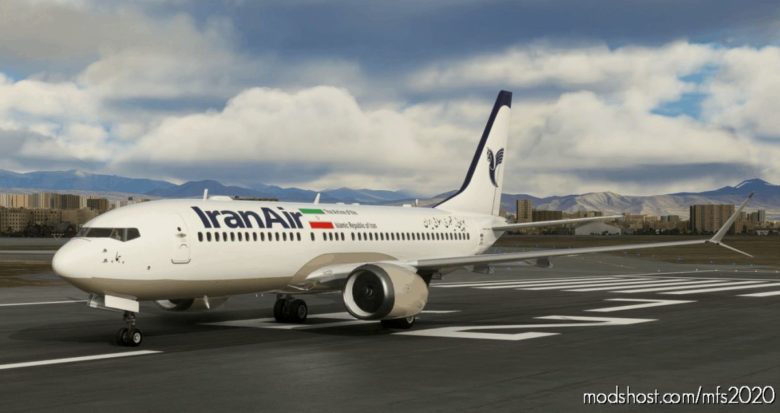 Iran AIR Boeing 737 MAX (5K*10K) for Microsoft Flight Simulator 2020