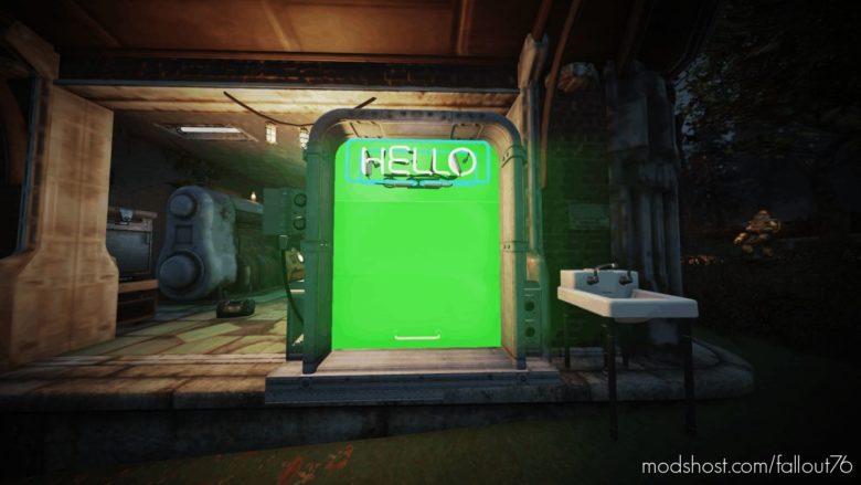 Glowing Shelter Doors for Fallout 76