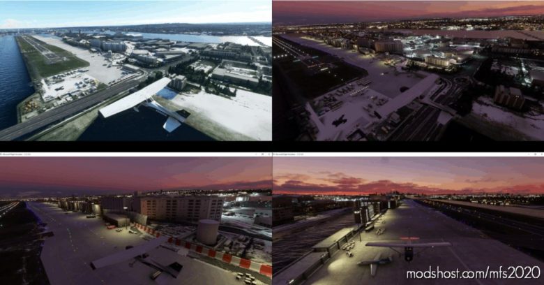 NEW London City Airport Eglc Expansion for Microsoft Flight Simulator 2020