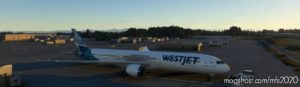 MSFS 2020 Livery Mod: B787-10 Westjet (Image #3)