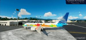 MSFS 2020 737-MAX Livery Mod: Copa Airlines | Hp-1825Cmp | Bredok3D 737M8 (7.5K) V1.1 (Image #2)