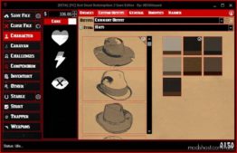 RDR2 Tool Mod: RED Dead Redemption 2 Save Editor V0.1.9.0 Updated (Image #9)