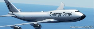 MSFS 2020 747-8 Livery Mod: Synergy Cargo 747-8F 4K, 4 Variants, Working (Image #4)