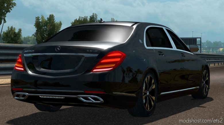 Mercedes-Benz S650 Maybach 2018 V6 [1.40] for Euro Truck Simulator 2