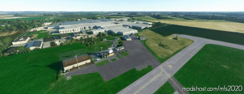 Lfag Péronne – Saint-Quentin (Scenery & Lights Improvements) for Microsoft Flight Simulator 2020