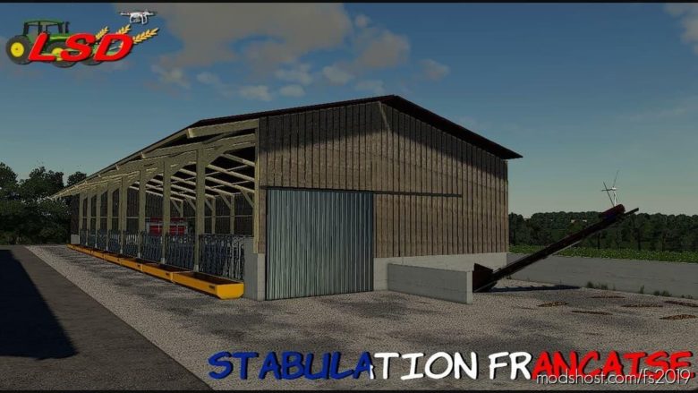 Stabulation Francaise for Farming Simulator 19