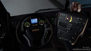 ETS2 Iveco Interior Mod: Dashboard Light Iveco Hi-Way Pack V0.9 (Image #2)