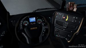 ETS2 Iveco Interior Mod: Dashboard Light Iveco Hi-Way Pack V0.9 (Image #4)