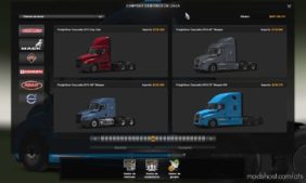 ATS Mod: Freightliner Cascadia 2019 Truck SCS Software 1.38 (Image #3)