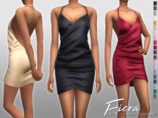Fiera Dress for The Sims 4
