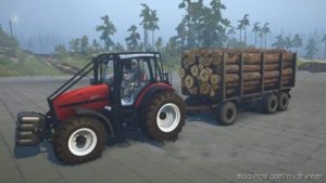 Same Fortis 190 Forestry Edition Tractor for MudRunner