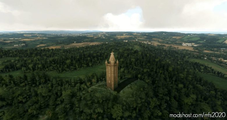 Scrabo Tower V0.1 for Microsoft Flight Simulator 2020