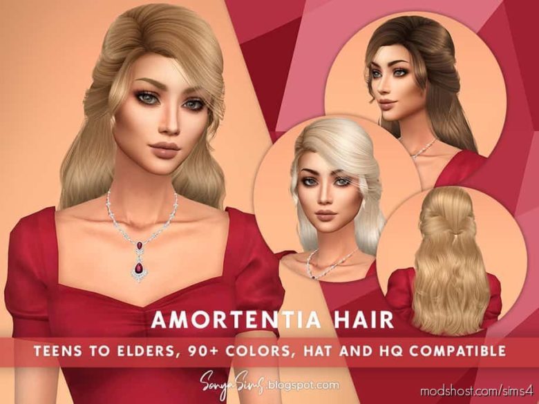 Amortentia Hair (Adults) for The Sims 4