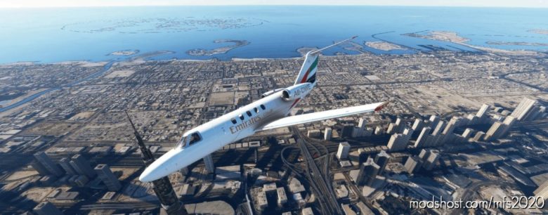 [8K] Citation CJ4 – Emirates – Training Academy for Microsoft Flight Simulator 2020