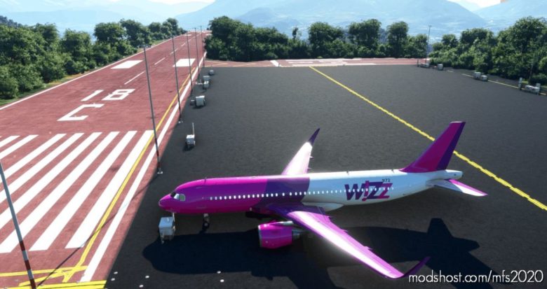 Livrée A320 W!Zz Wizzaire V1.1 for Microsoft Flight Simulator 2020