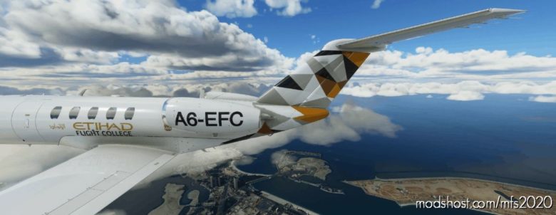 [8K] Citation CJ4 – Etihad – Flight College for Microsoft Flight Simulator 2020