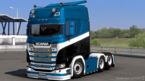Skin By Kript Paintjob’s Scania S for Euro Truck Simulator 2