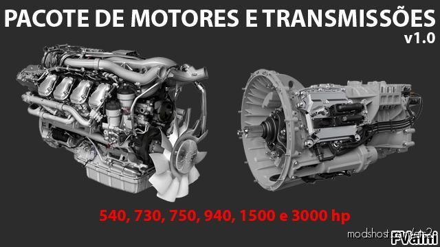 Engines And Transmissions Package for Euro Truck Simulator 2