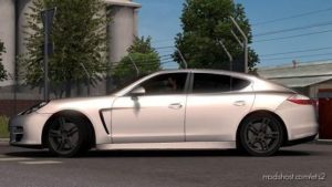 ETS2 Porsche Car Mod: Panamera Turbo 2010 V6.0 1.40 (Image #2)