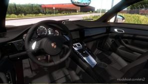 ETS2 Porsche Car Mod: Panamera Turbo 2010 V6.0 1.40 (Image #3)