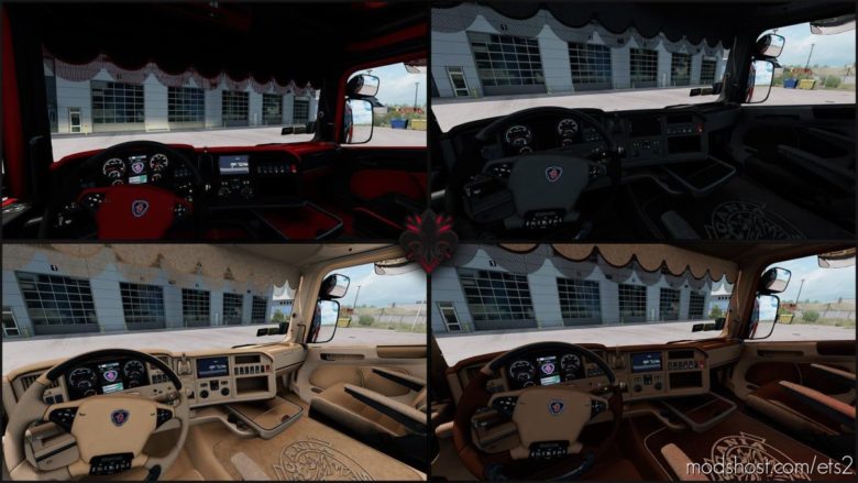 Scania RJL Interior [1.39 – 1.40] for Euro Truck Simulator 2