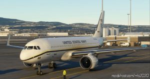 MSFS 2020 United States Livery Mod: Navy A320 NEO – 8K V1.1 (Image #3)