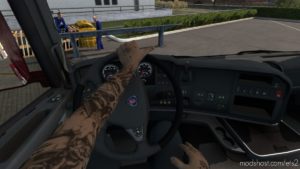 Animated Hands For Driver [1.39.X] for Euro Truck Simulator 2