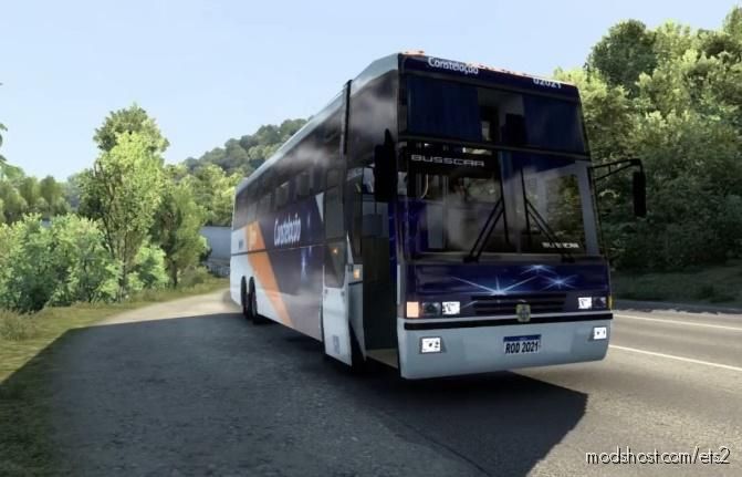 Busscar Jumbuss 380 T Scania + Skins Brasileiras [1.40.X] for Euro Truck Simulator 2