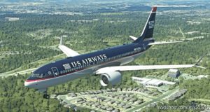 US Airways (OLD Colors) – B737 MAX for Microsoft Flight Simulator 2020