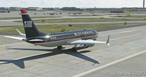 MSFS 2020 Boeing Livery Mod: US Airways (OLD Colors) – B737 MAX (Image #3)