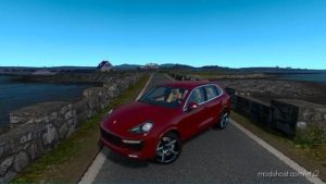 ETS2 Porsche Car Mod: Cayenne Turbo S 2016 V5.0 1.40 (Image #2)