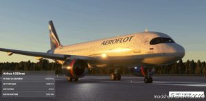 Aeroflot 2019 “Brand Image” (Based ON A350) A320Neo 8K V2.0 for Microsoft Flight Simulator 2020