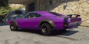 GTA 5 Dodge Vehicle Mod: 1969 Dodge Charger R/T 426 Hemi (Image #3)