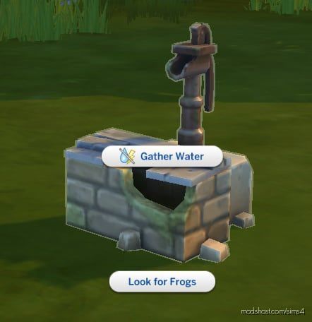 Unlocked & Functional Water Pump for The Sims 4