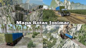 ETS2 Standalone Mod: Dangerous Roads Map Mapa Rotas Josimar No Passw 1.40 (Image #2)