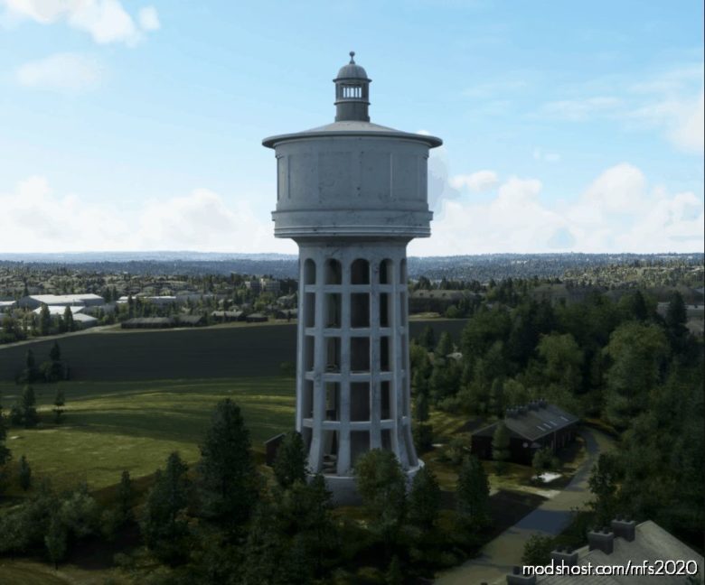 Gawthorpe Water Tower for Microsoft Flight Simulator 2020