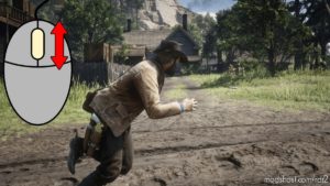 Scroll Wheel Movement Speed Control for Red Dead Redemption 2