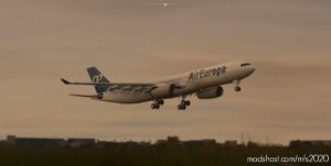 MSFS 2020 A330 Livery Mod: 8K A330-300 AIR Europa (Image #4)