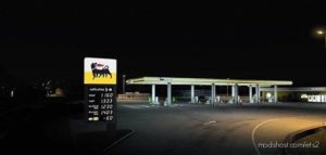 ETS2 Map Mod: Real GAS Station V1.01 1.40.X (Image #2)