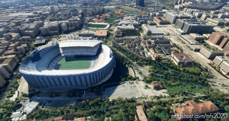 Stadium Camp NOU In Barcelona for Microsoft Flight Simulator 2020