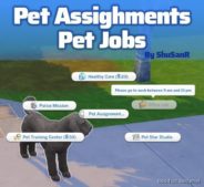 PET Assignments & PET Jobs | NEW Rabbit Holes For Pets for The Sims 4