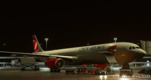 MSFS 2020 Airbus Livery Mod: PMP Airbus A330-300 – ČSA Czech Airlines (Image #2)