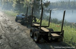 SnowRunner Mod: Delta LOG Trailer V1.1 (Image #2)