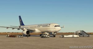 MSFS 2020 A330 Livery Mod: Saudia | PMP A330-300 8K (Image #2)