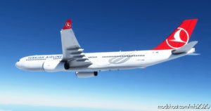 MSFS 2020 Turkey Livery Mod: PMP A333 Turkish Airlines (Image #2)