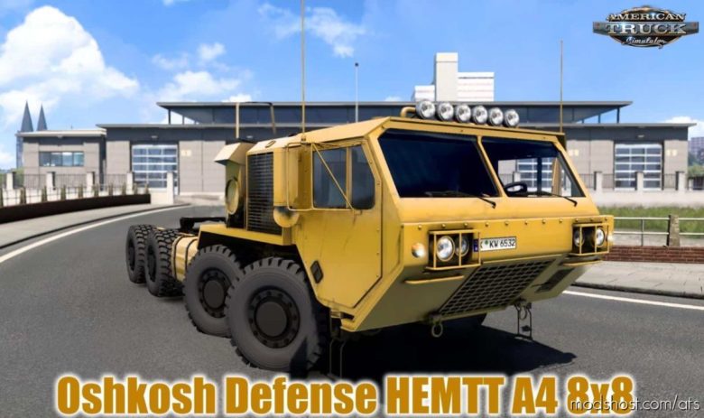 Oshkosh Defense Hemtt A4 8×8 Truck V1.4 for American Truck Simulator