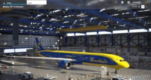 MSFS 2020 Ukraine Mod: Aerosvit Ukrainian Airlines B787-10 Livery (Image #2)