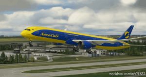 MSFS 2020 Ukraine Mod: Aerosvit Ukrainian Airlines B787-10 Livery (Image #3)