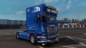Scania R580 DE Vries [1.40] for Euro Truck Simulator 2